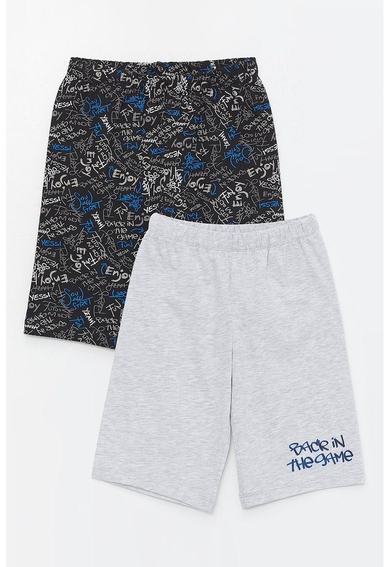 Set de pantaloni scurti de pijama - 2 perechi