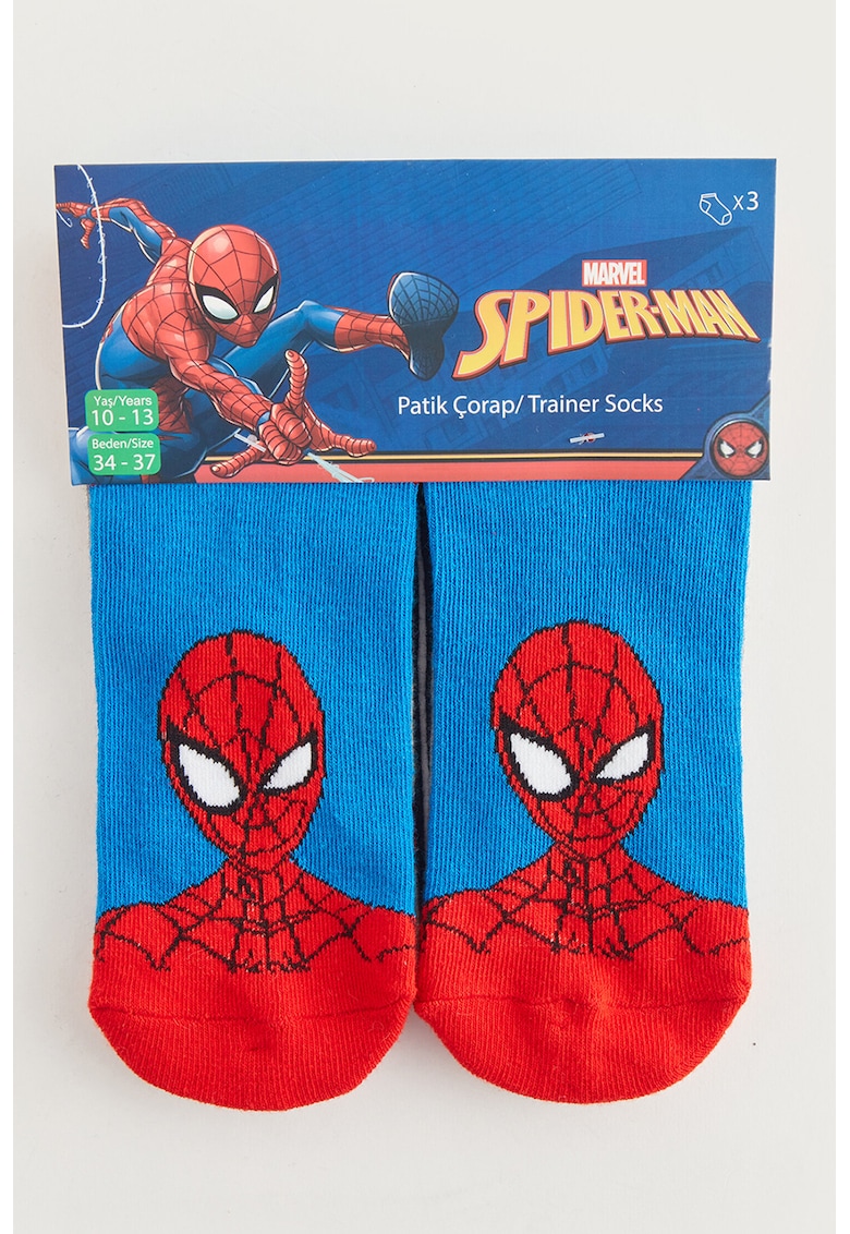 Set de sosete scurte cu Spider-Man - 3 perechi