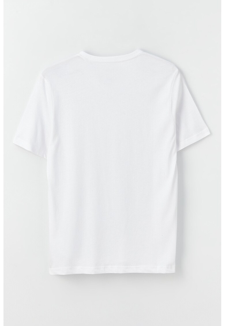 Tricou lejer cu decolteu in V