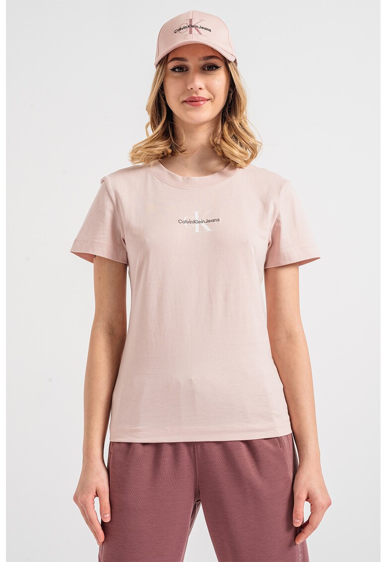 Tricou slim fit de bumbac