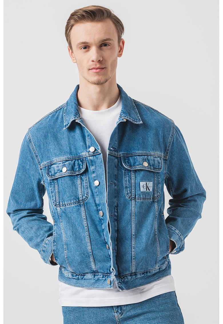 JAcheta denim 90's - Albastru