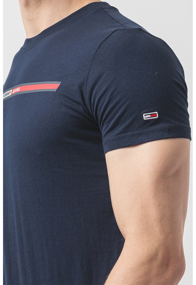 Tricou de bumbac organic cu logo