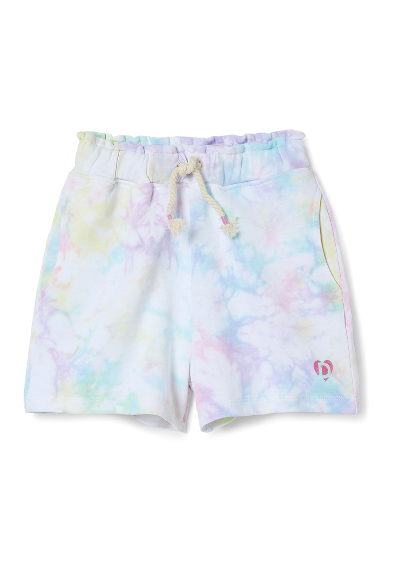 Pantaloni scurti cu model tie-dye