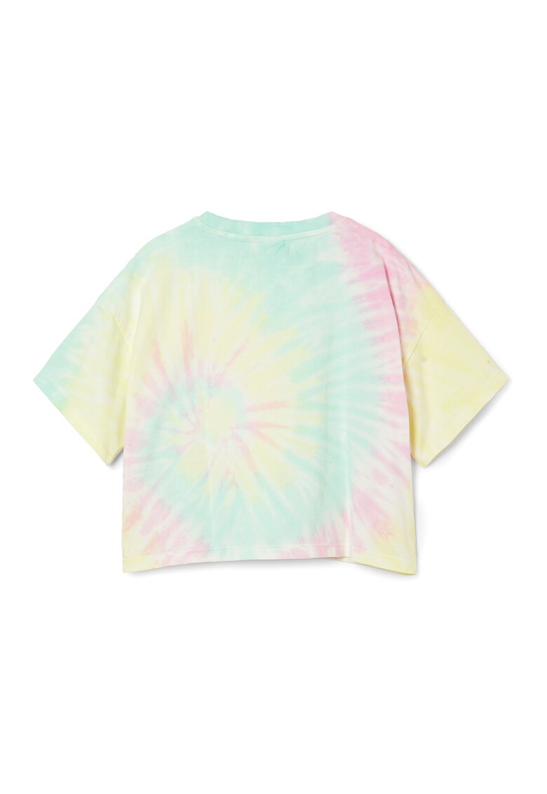 Tricou lejer cu imprimeu tie-dye