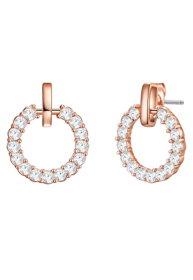 Cercei drop cu tija din aur de 14K filat - Auriu rose