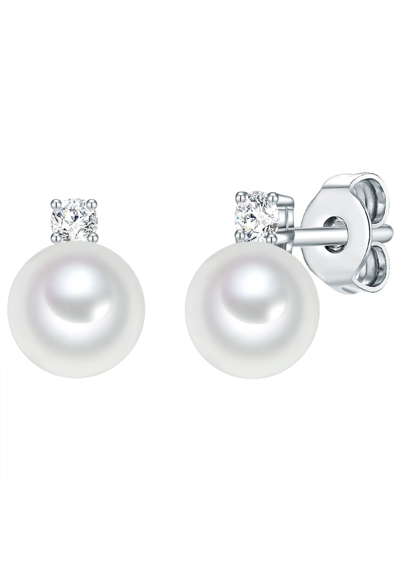 Cercei cu tija si perle