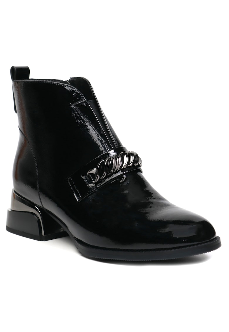 Ghete dama Z921B224 B560 NP654B 01 L negru lac