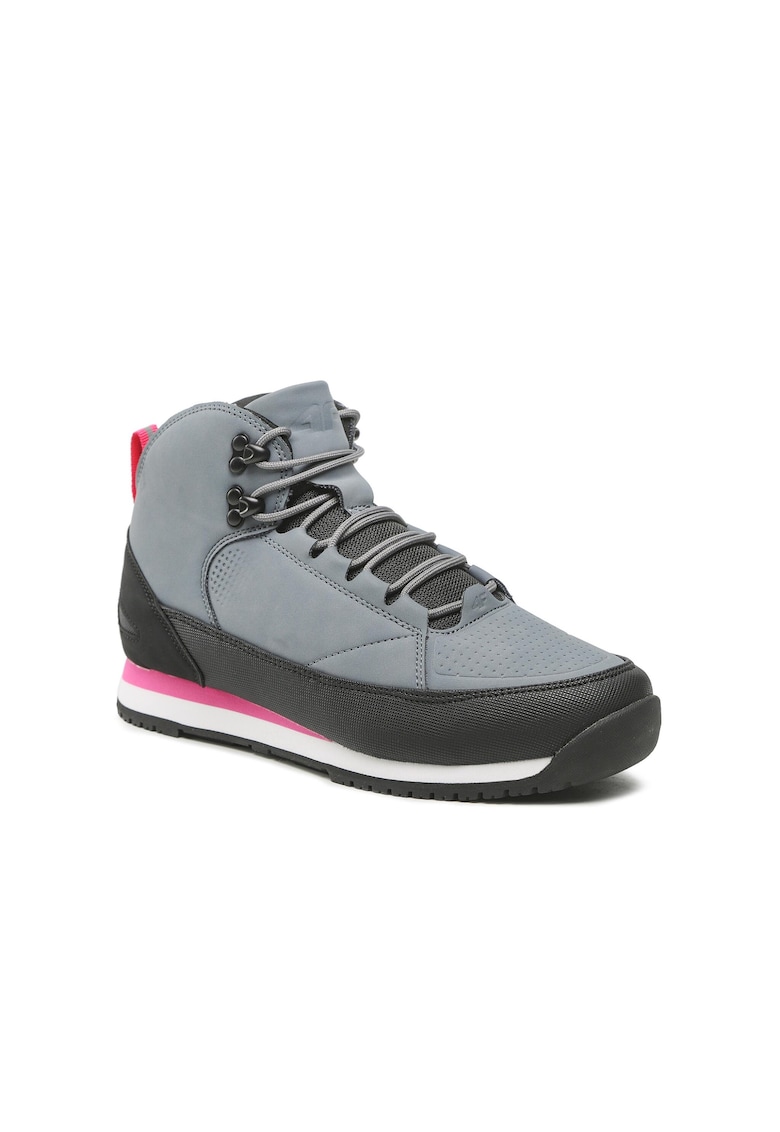 Pantofi sport fete - 301172505 - Gri - Piele ecologica