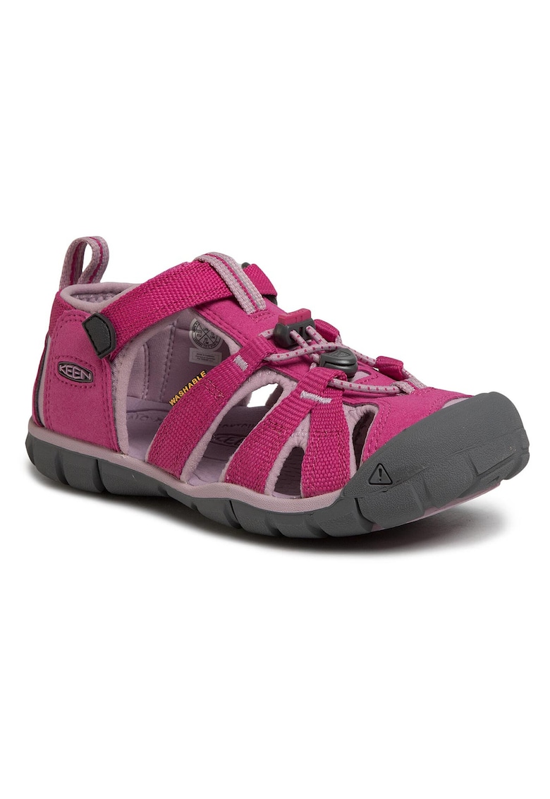 Sandale fete - 207127845 - Roz - Piele ecologica -