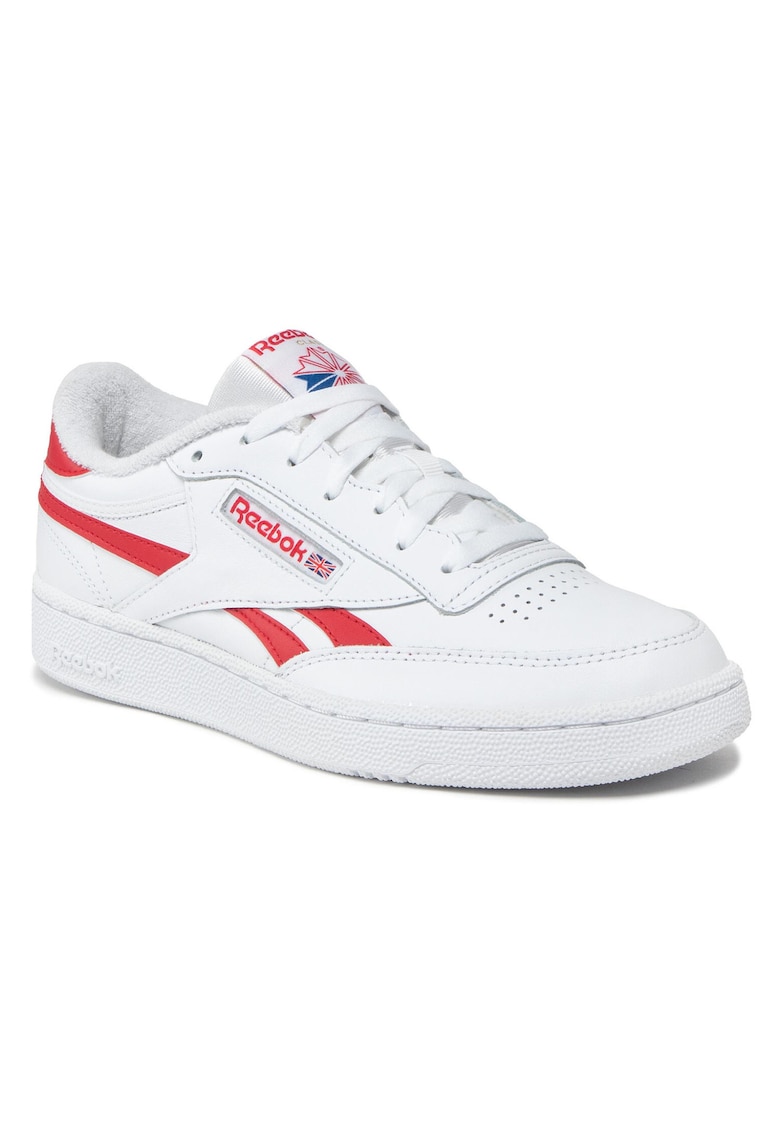 Pantofi sport barbati - 34708 - Alb - Piele naturala - Alb