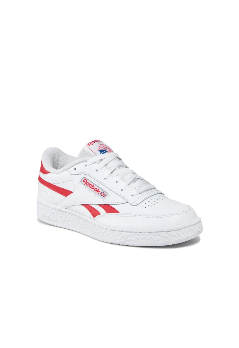 Pantofi sport barbati - 34708 - Alb - Piele naturala - Alb