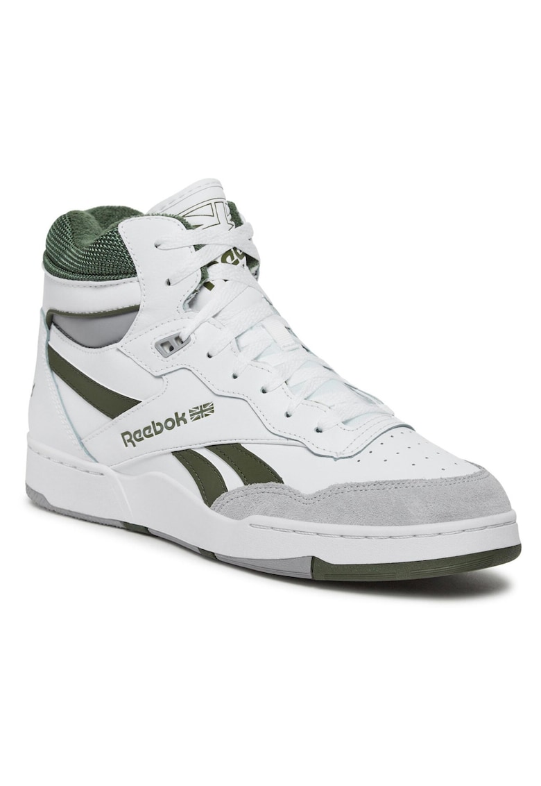 Pantofi sport barbati Piele intoarsa - Alb