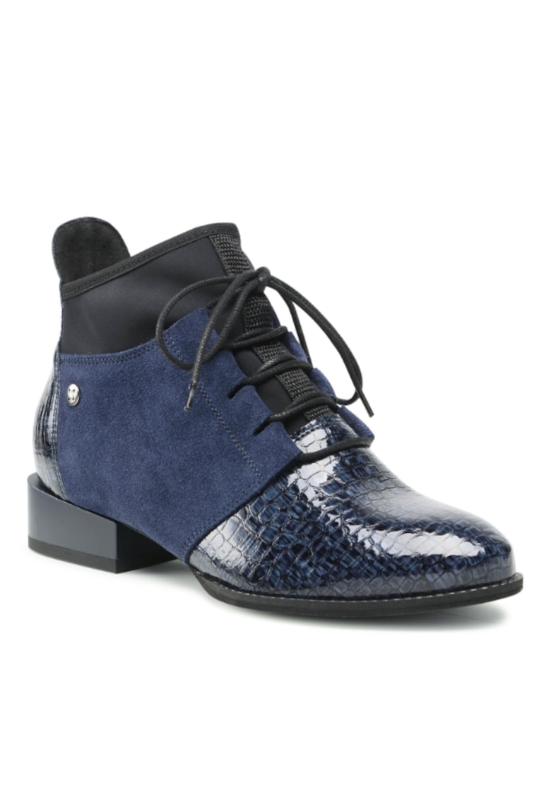 Ghete dama - 209186475 - Albastru - Piele lacuita Ghete dama - 209186475 - Albastru - Piele lacuita