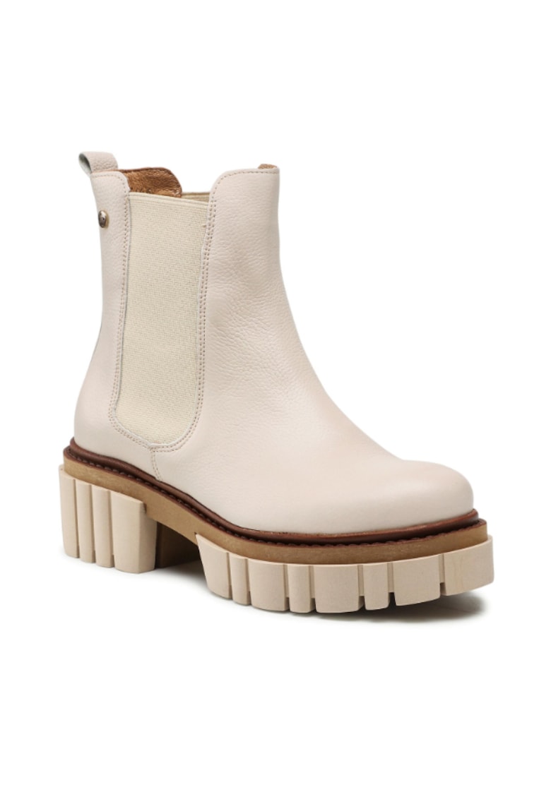 Ghete Chelsea dama  Piele naturala