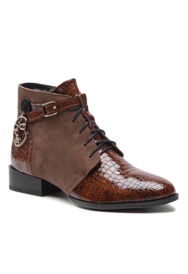 Ghete dama - 301661627 - Maro - Piele naturala/Piele intoarsa