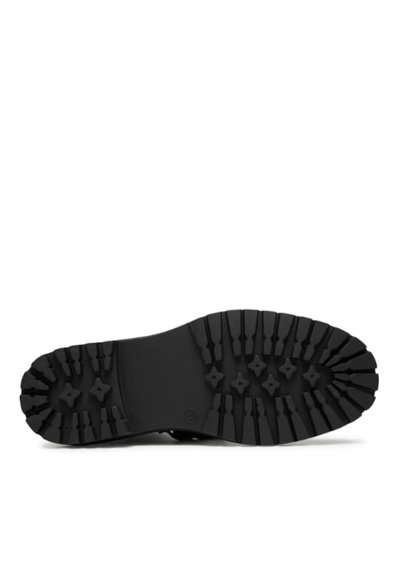 Ghete dama - 302909193 - Negru - Piele ecologica - Negru