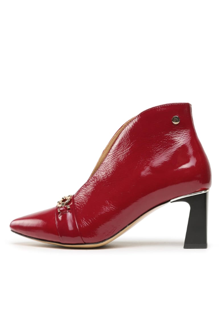 Ghete dama - 303444068 - Roz - Piele intoarsa Ghete dama - 303444068 - Roz - Piele intoarsa