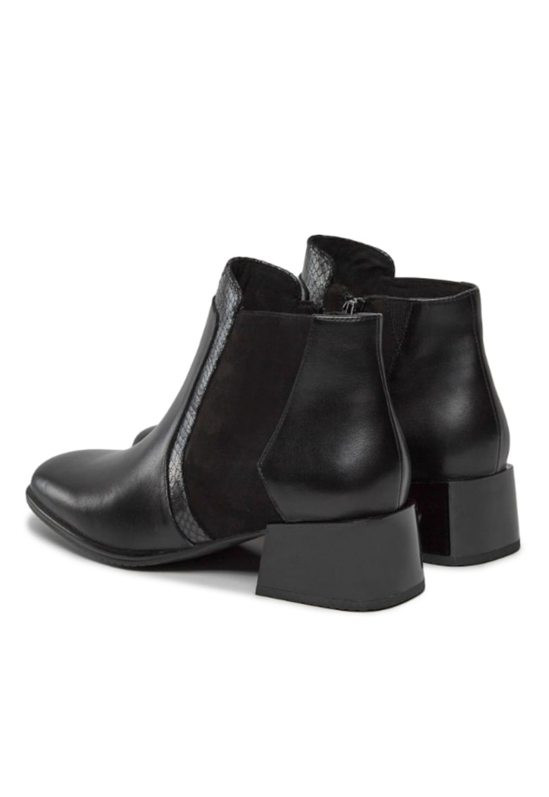Ghete dama -  303526115 - Negru - Piele naturala