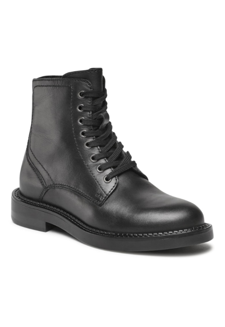 Ghete dama - 5904248878405 - Negru - Piele naturala -