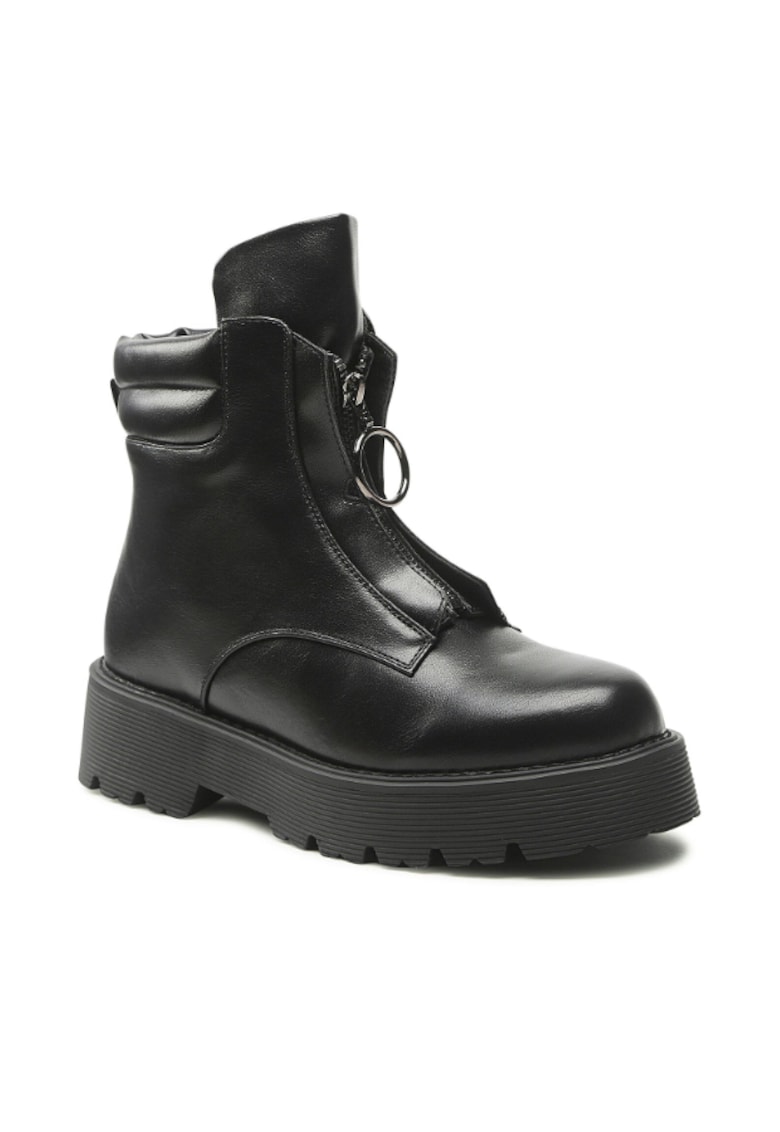 Ghete dama - 5904862235554 - Negru - Piele ecologica - Negru