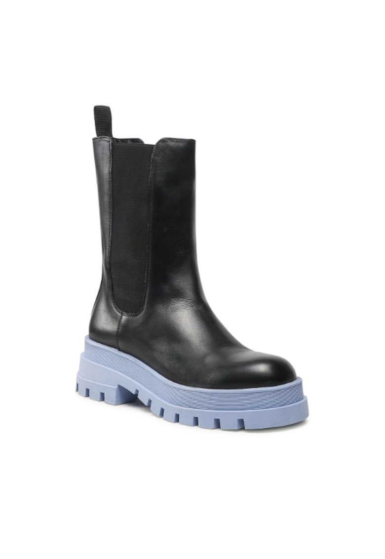 Ghete Chelsea dama - 5904862455754 - Negru - Piele naturala