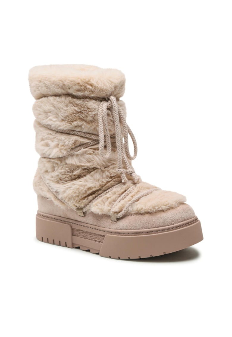 Ghete dama - 5904862264363 - Bej - Textil - Bej