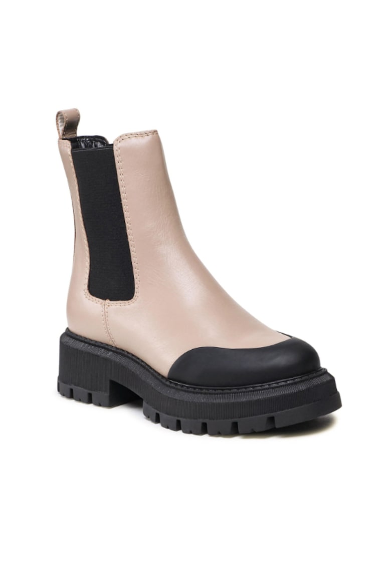 Ghete Chelsea dama - 5904862196053 - Bej - Piele naturala - Bej