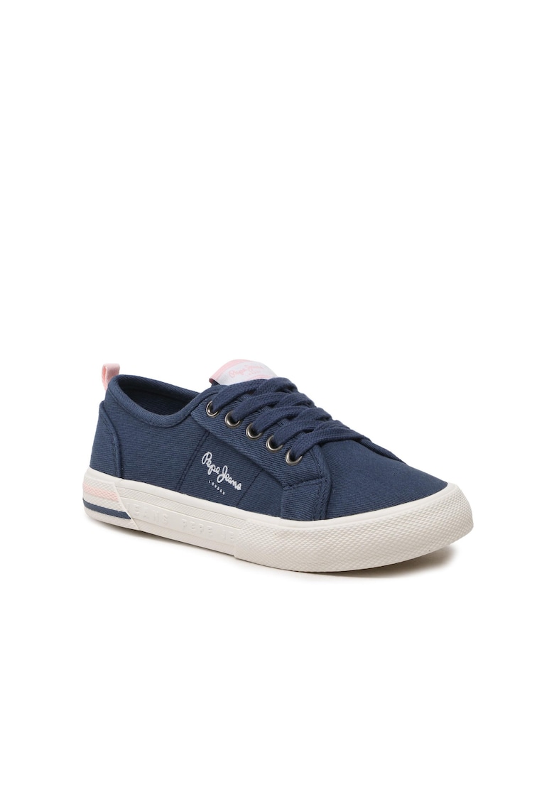 Tenisi fete Textil - Albastru