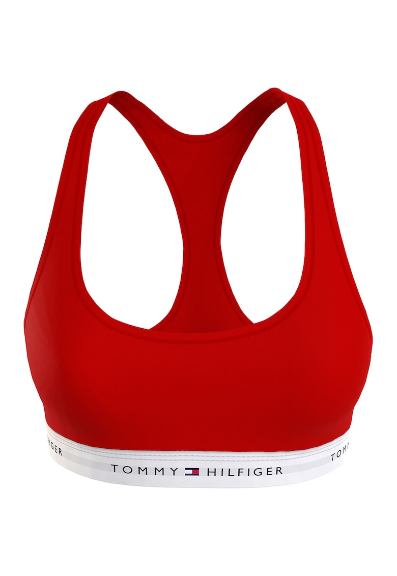 Bustiera din amestec de modal cu banda logo