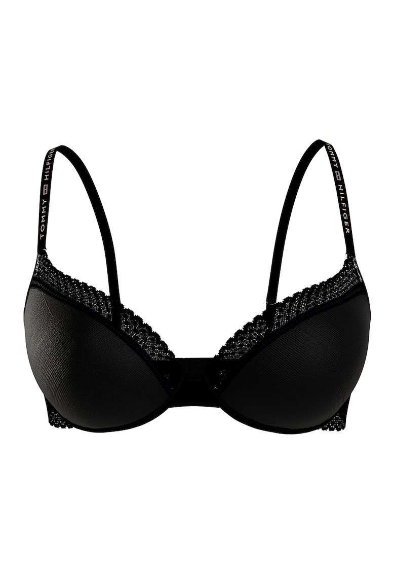 Sutien cu burete si garnituri din dantela