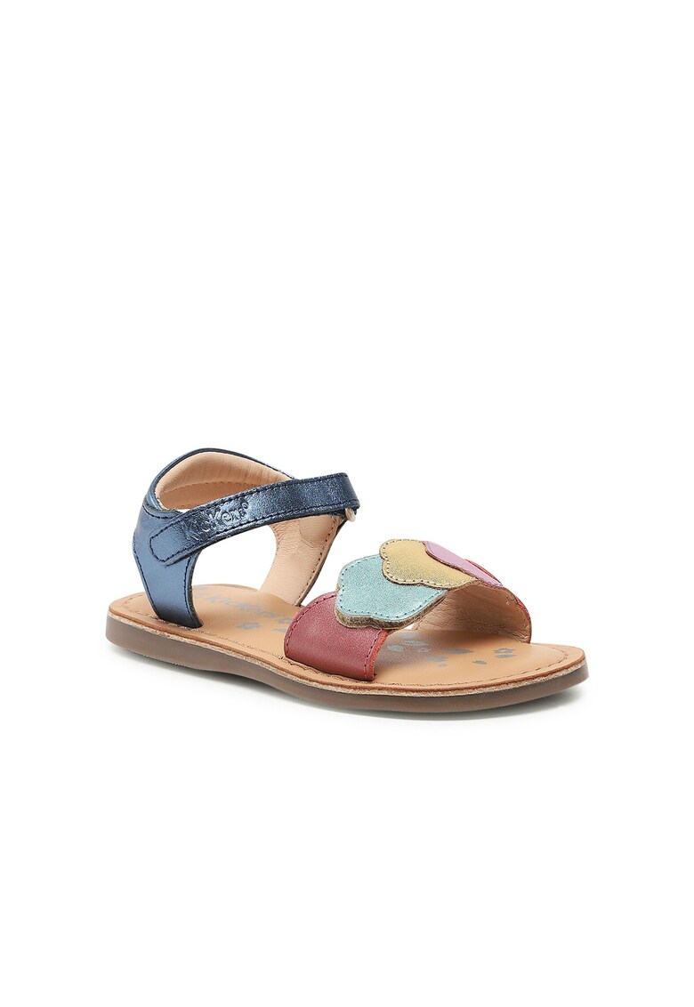 Sandale fete - 302923618 - Multicolor - Piele naturala - Multicolor