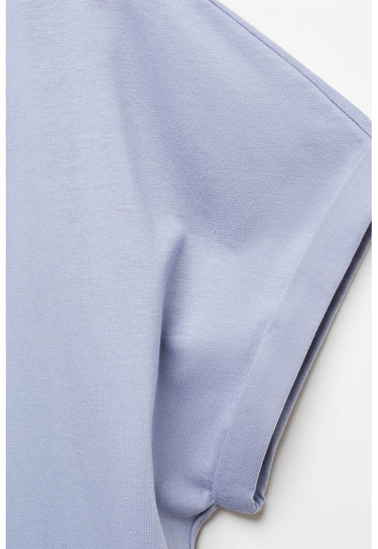 Tricou de bumbac cu maneci cazute Sevilla