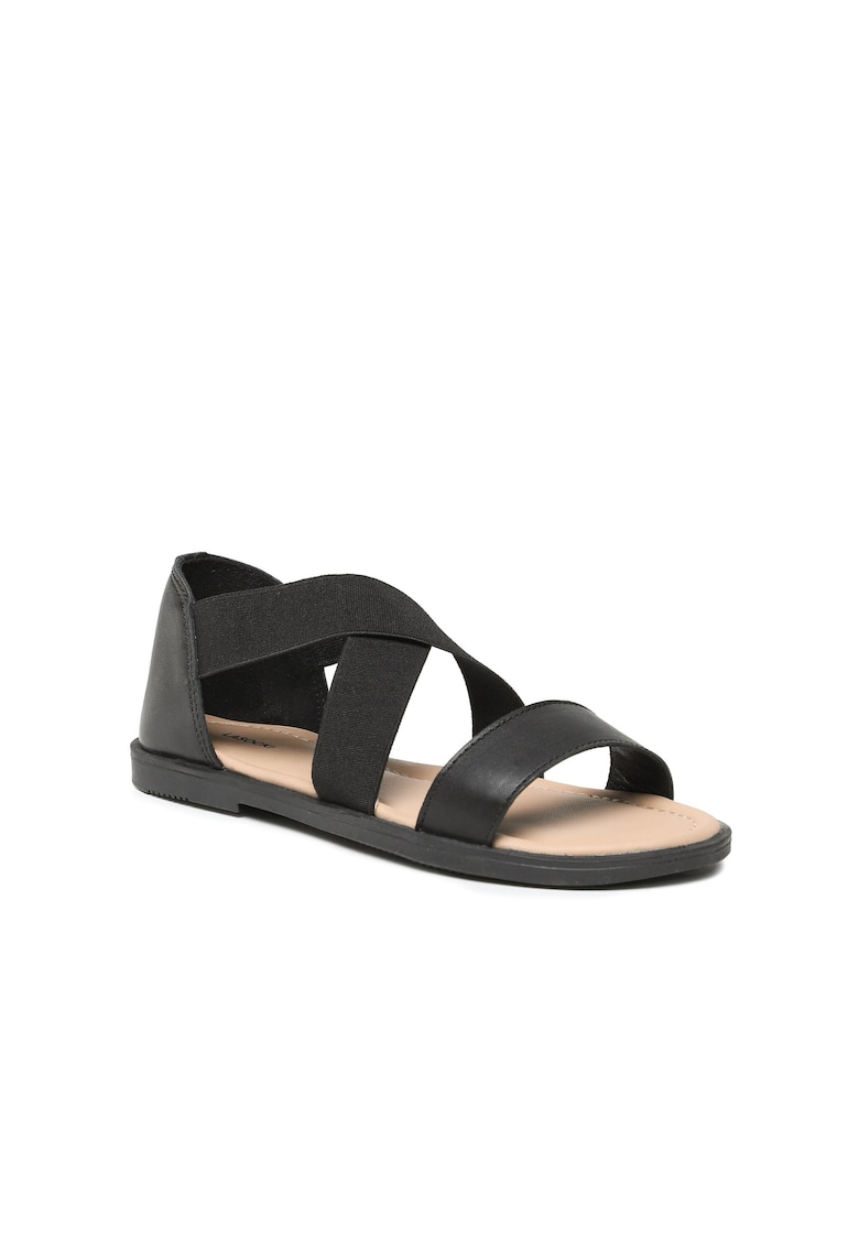 Sandale fete -  5904862732121 - Negru - Piele naturala Sandale fete -  5904862732121 - Negru - Piele naturala