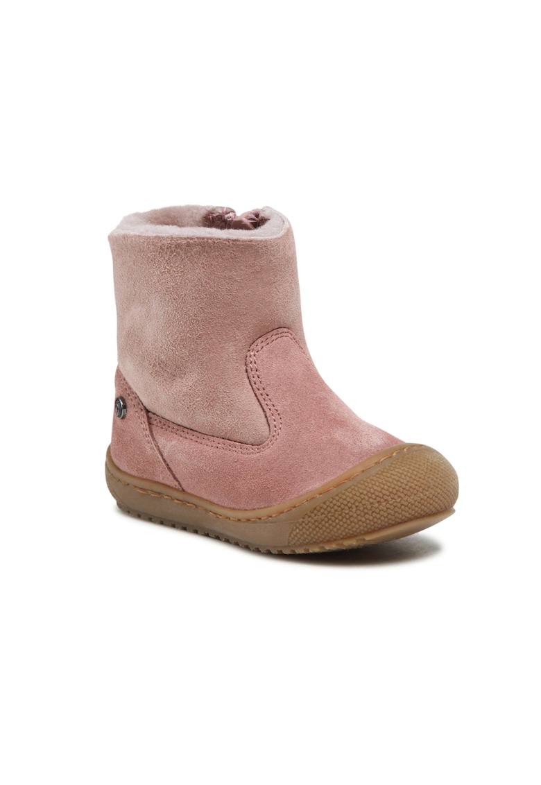 Ghete fete - 301385998 - Roz - Piele naturala/Piele intoarsa - Roz