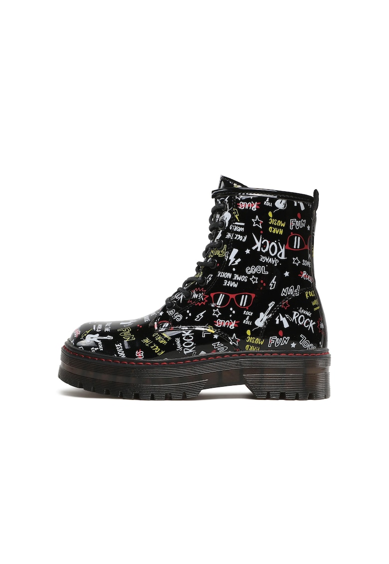 Ghete fete - 5904862271514 - Negru - Piele ecologica - Negru