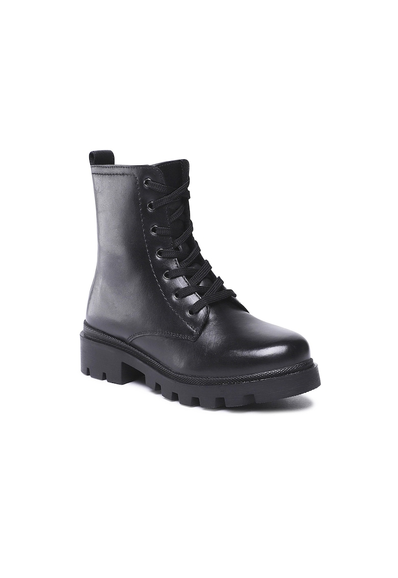 Ghete fete - 5904862275093 - Negru - Piele naturala -