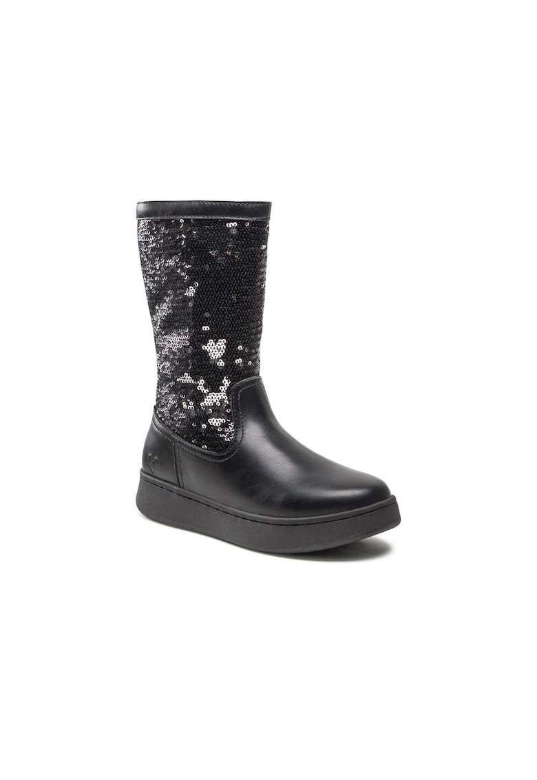 Ghete fete - 5904862281933 - Negru - Piele ecologica - Negru