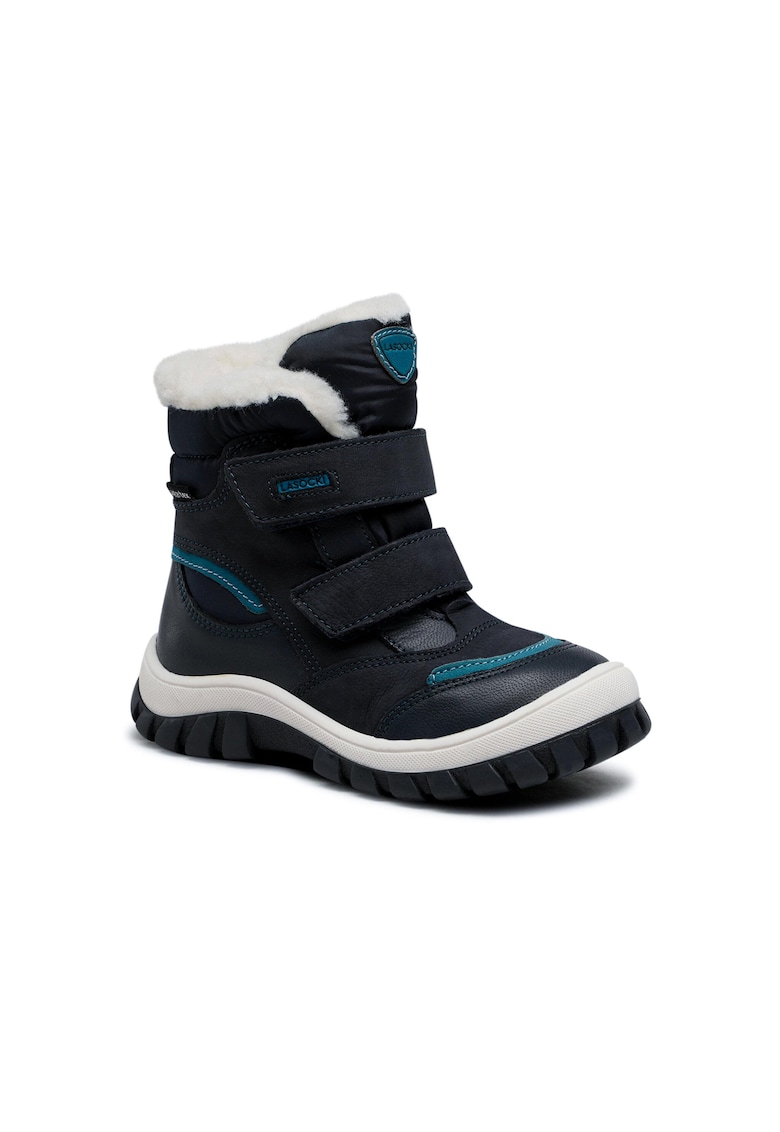 Cizme baieti - 5904248972608 - Albastru - Piele naturala/Piele nabuc - Albastru