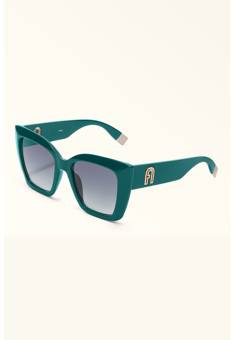 Ochelari de soare cat-eye cu lentile in degrade