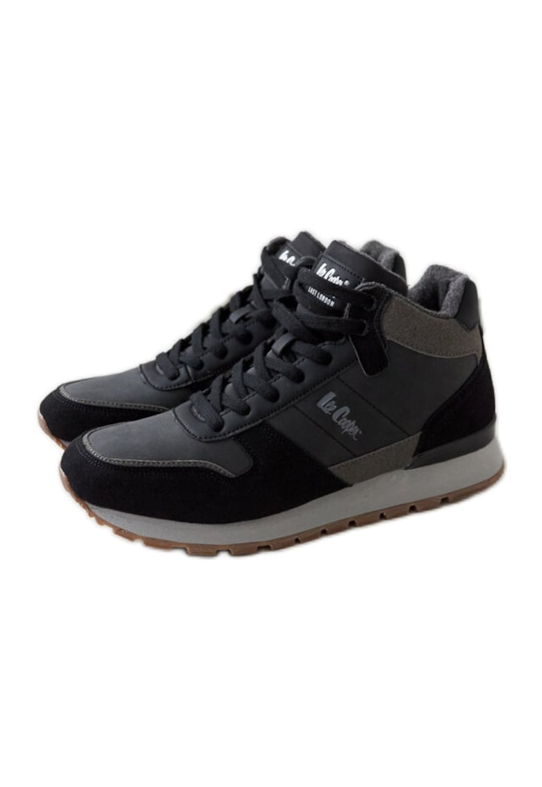 Pantofi pentru barbati - BM181434 - Gri - 43 - Negru