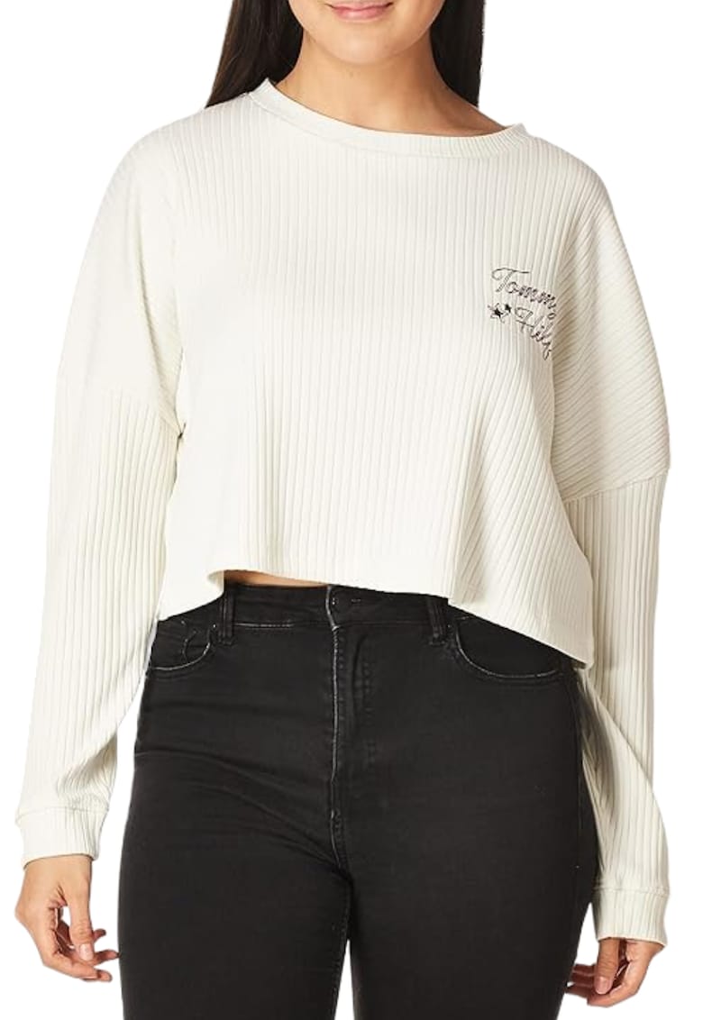 Pulover supradimensionat din amestec de modal -