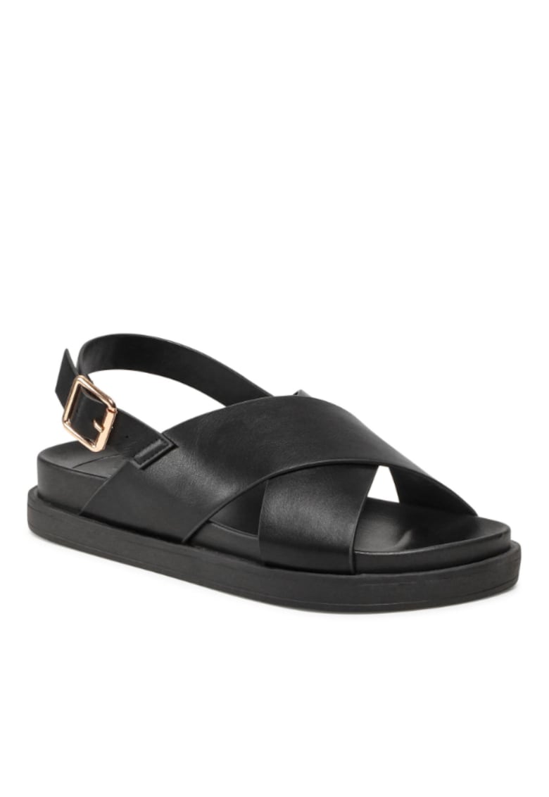 Sandale dama - 209969191 - Negru - Piele ecologica - Negru