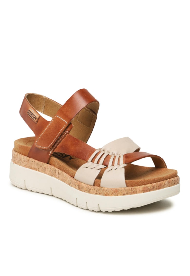 Pikolinos Sandale dama - 301913740 - Bej - Piele intoarsa - Bej