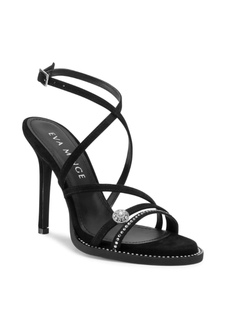 Sandale dama -  206905000 - Negru - Piele naturala/Piele intoarsa