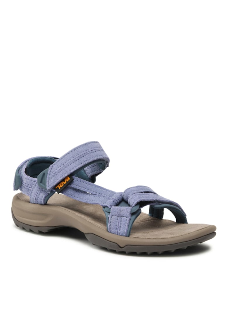 Sandale dama Piele naturala/Piele intoarsa - Lila