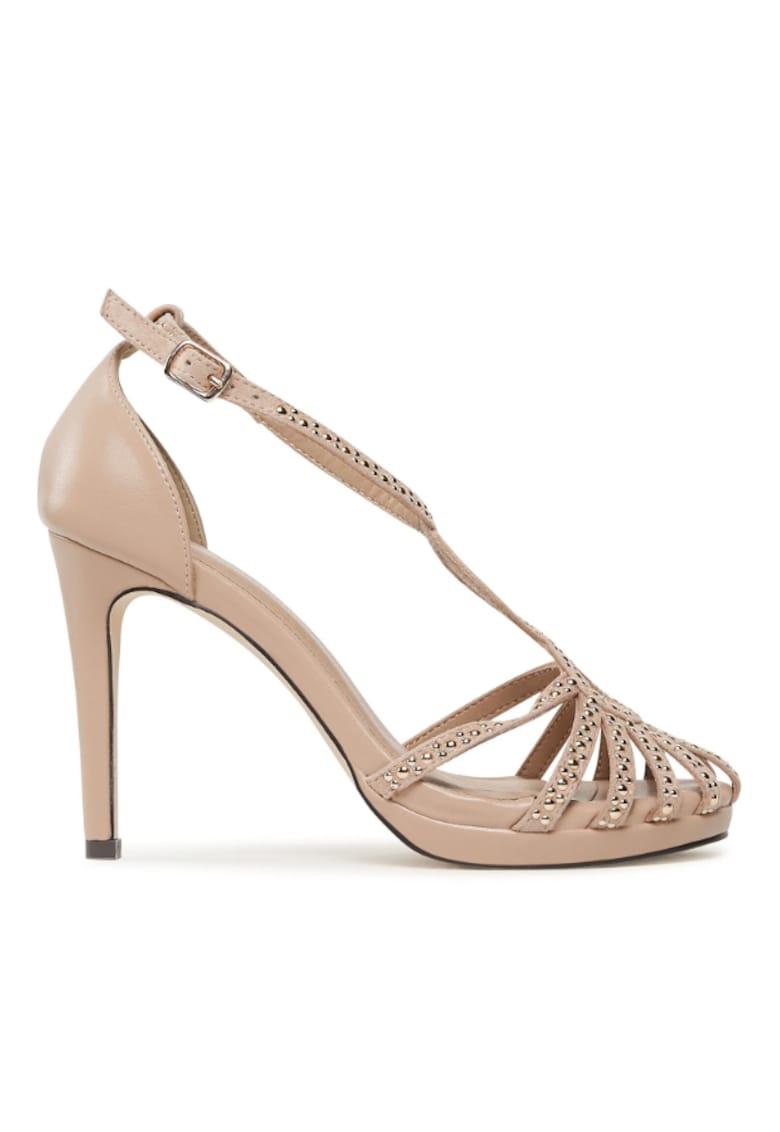 Sandale dama - 303211431 - Bej - Piele ecologica Sandale dama - 303211431 - Bej - Piele ecologica