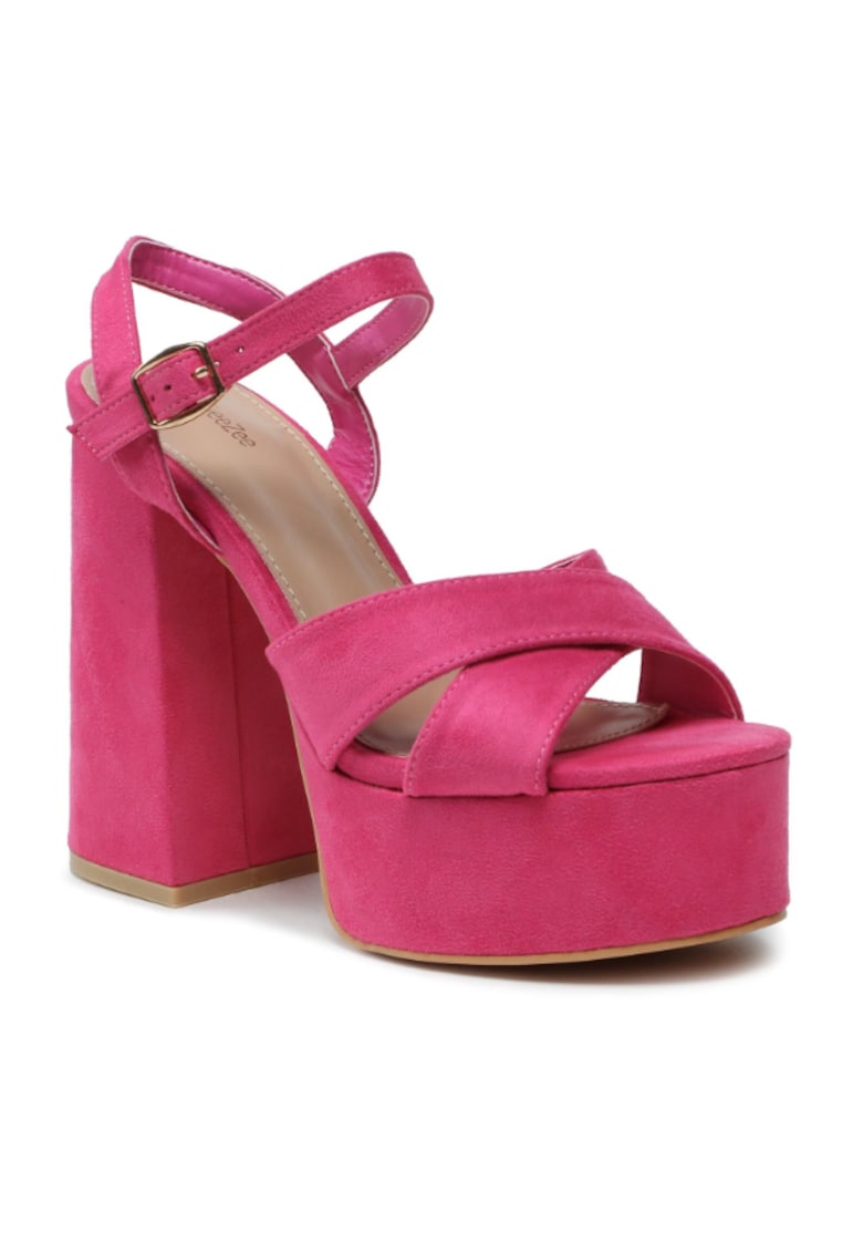 Sandale dama -  302871636 - Roz - Textil