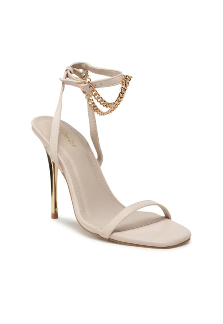 Sandale dama - 302901708 - Bej - Piele ecologica - Bej