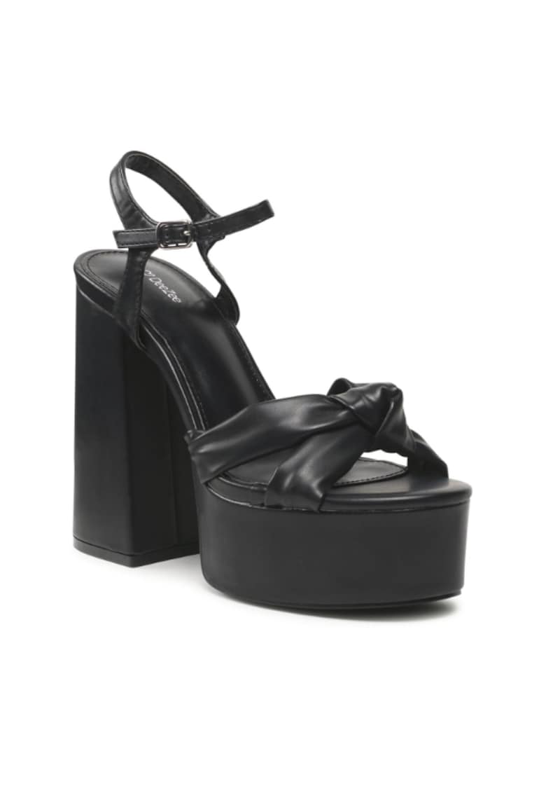 Sandale dama -  302873685 - Negru - Piele ecologica