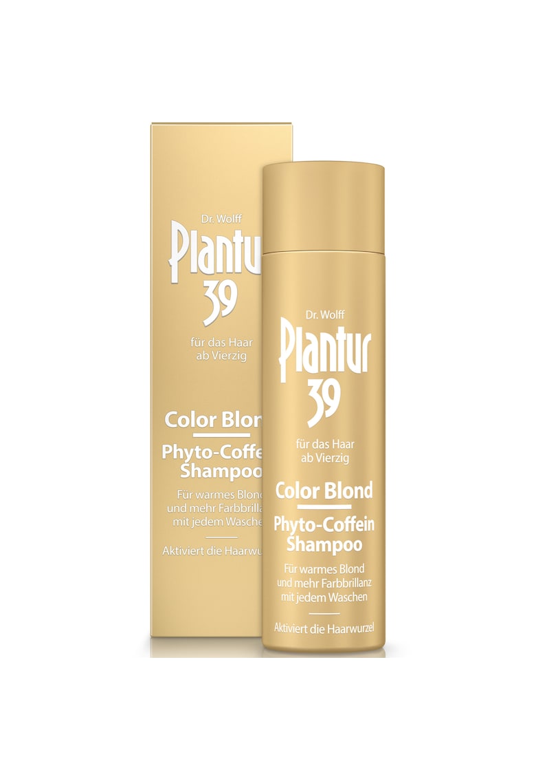 Sampon colorant cu cafeina pentru par blond - 39 Color Blond - 250ml